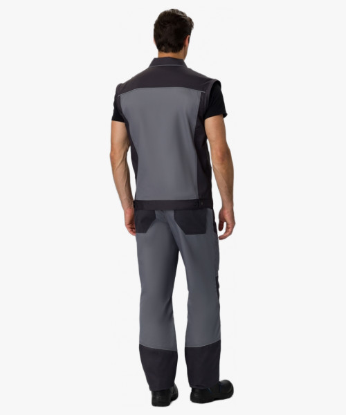 Куртка-трансформер Лидер IMP (тк.Смесовая,240), т.серый/св.серый