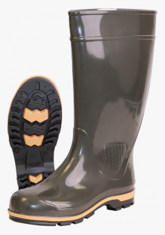 Сапоги NORDMAN 15S ПВХ КЩС МБС, оливковый-песочный-черный, высота 39см (5-635-G06)
