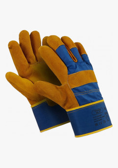 Перчатки Manipula Specialist® Сталкер (спилок/ткань+интерлок), SPL-71/MG-291