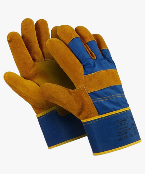 Перчатки Manipula Specialist® Сталкер (спилок/ткань+интерлок), SPL-71/MG-291