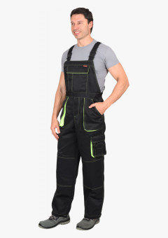 Полукомбинезон мужской СИРИУС-CROWN чёрный