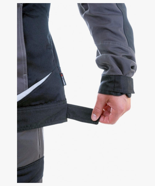 Куртка летняя мужская Brodeks KS202, цвет серый, чёрный