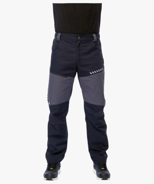 Брюки летние мужские Brodeks KS334, цвет серый, чёрный