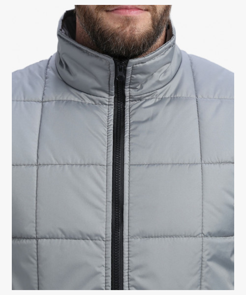 Жилет утепленный Офис (тк.Дюспо), серый