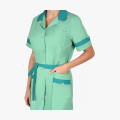 Халат СИРИУС-КЛАССИКА женский мятный с темно-зеленым (СТ)
