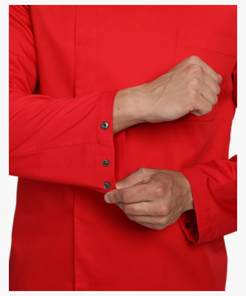 Китель повара Гастро (тк.Смесовая,160), красный