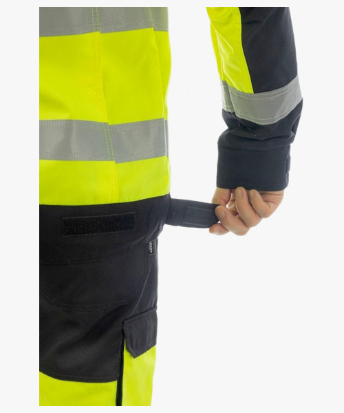 Куртка сигнальная Brodeks KS218, цвет жёлтый, чёрный