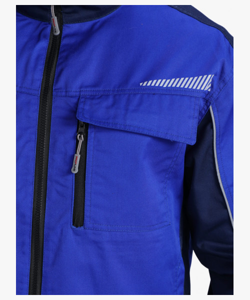 Куртка ProfLineSpecialist (тк.Смесовая,240), васильковый/т.синий