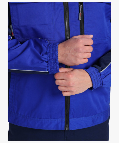 Куртка ProfLineSpecialist (тк.Смесовая,240), васильковый/т.синий