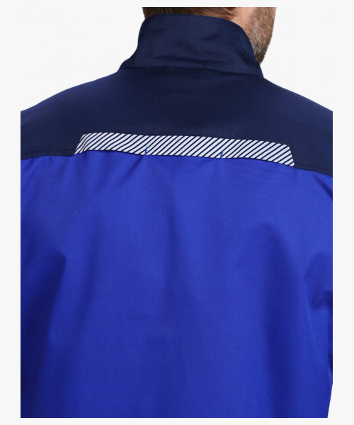 Куртка ProfLineSpecialist (тк.Смесовая,240), васильковый/т.синий