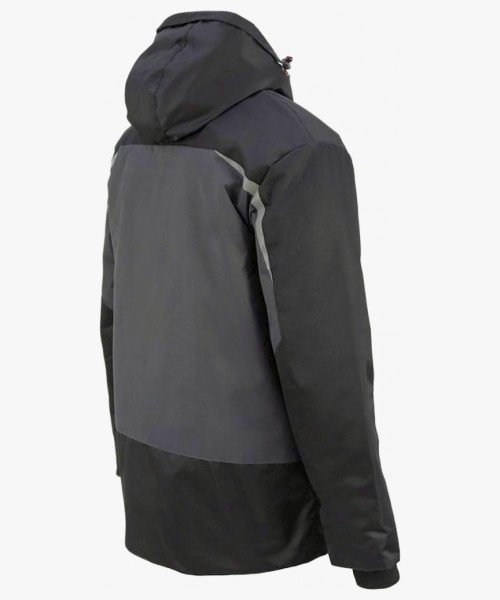 Куртка зимняя рабочая Brodeks KW 231, цвет серый, чёрный