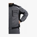 Куртка Милан NEW CH МВО (тк.Смесовая,270), т.серый/черный