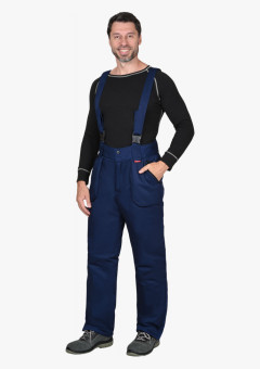 Брюки мужские зимние универсальные синие