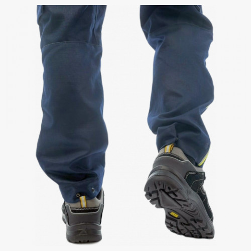 Комбинезон сварщика 1 класса Brodeks FS58-01, цвет тёмно-синий, чёрный