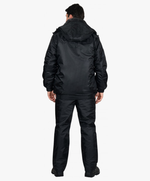 Костюм СИРИУС-ПОЛЮС куртка, брюки черный