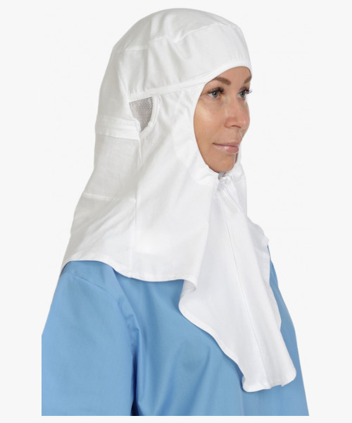 Подшлемник-балаклава с регулировкой UBK001 (тк.Трикотаж,190), белый