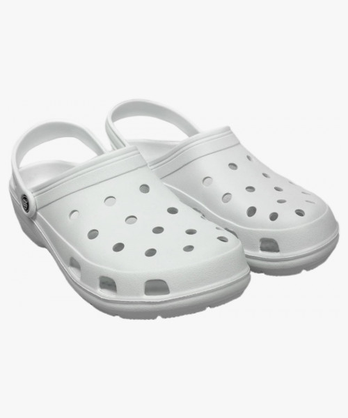 Сабо с ремешком и перфорацией мужские ЭВА Step, белый