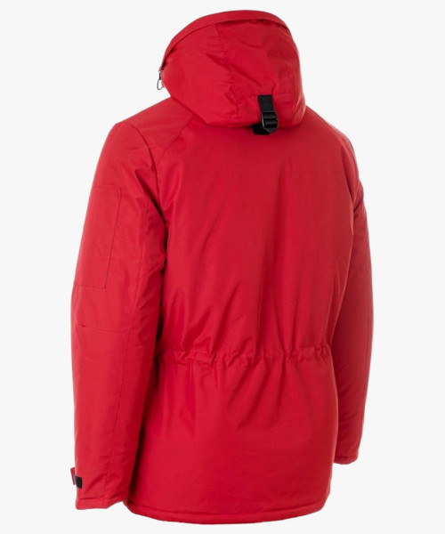 Куртка-парка зимняя мужская Brodeks KW204, цвет красный