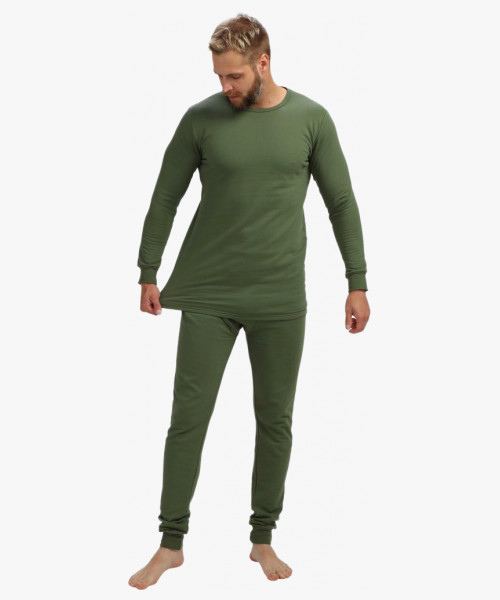 Белье нательное утепленное ProfLineBase, оливковый