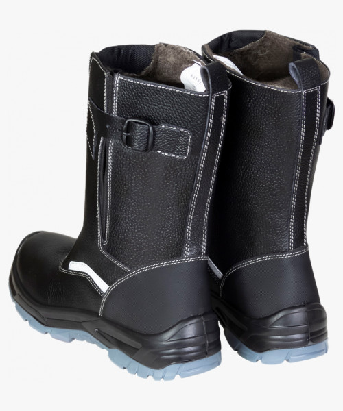 Сапоги SAVЁL-ДЖЕТ-ЗИМА, кожа, шерстин, ПУ-ТПУ