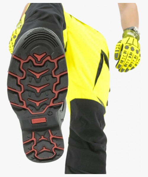 Полуботинки мужские Brodeks Alpha BRS101 S3, цвет чёрный