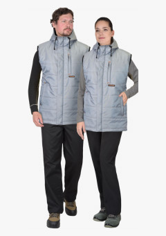 Жилет СИРИУС-ЗОДИАК светло-серый