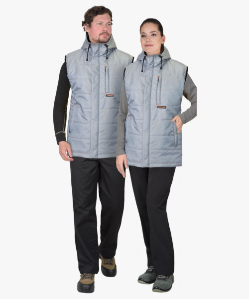 Жилет СИРИУС-ЗОДИАК светло-серый