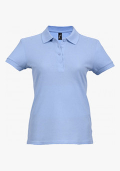 Рубашка поло женская Passion 170, голубой
