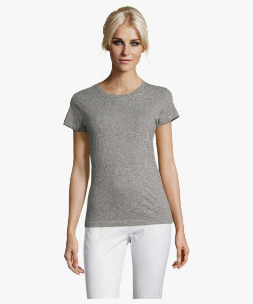 Футболка женская Regent Women, серый меланж