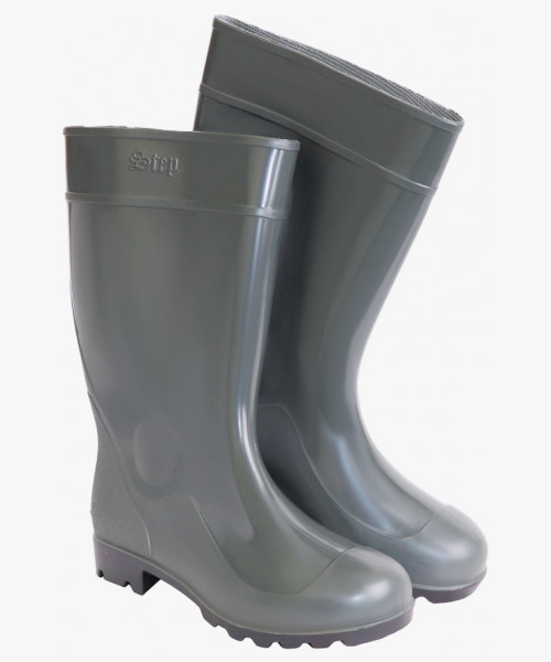 Сапоги ПВХ мужские, высота 35 см.