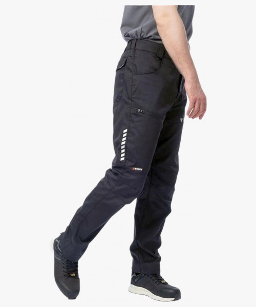 Брюки летние мужские Brodeks KS334, цвет чёрный