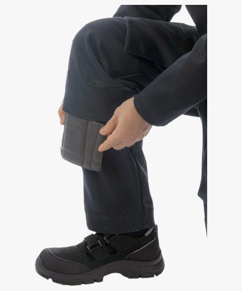 Комбинезон сварщика 2 класса Brodeks FS58-02, цвет чёрный