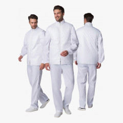 Жилет утепленный Хаспфуд (тк.Дюспо,80), белый