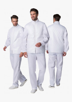 Жилет утепленный Хаспфуд (тк.Дюспо,80), белый