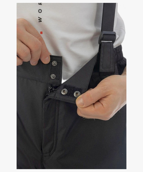 Костюм рабочий зимний Brodeks KW603, куртка, брюки, цвет чёрный