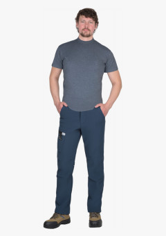 Футболка меланж тёмно-серый 160 г/м2