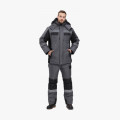 Костюм зимний Вектрон-2 СОП (тк.Таслан,135) п/к, т.серый/черный