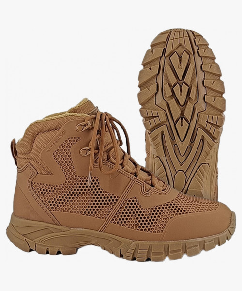 Ботинки утепленные Резина Скорпион Охотник (арт.2203ПК), коричневый