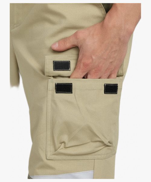 Полукомбинезон Челси CH (тк.Канвас,270), хаки/бежевый