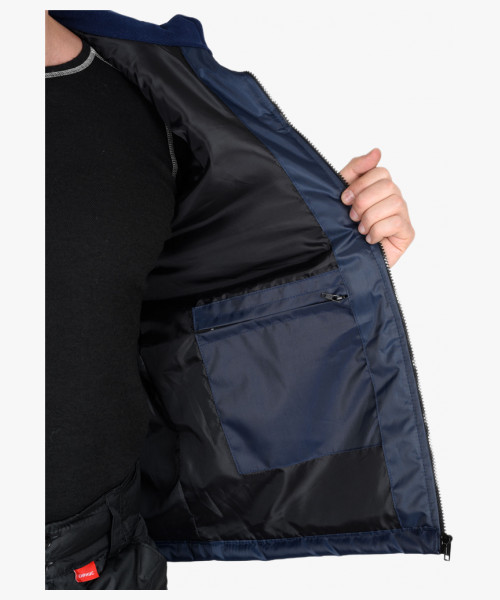 Жилет СИРИУС-ЭКСПРЕСС синий с васильковым и СОП