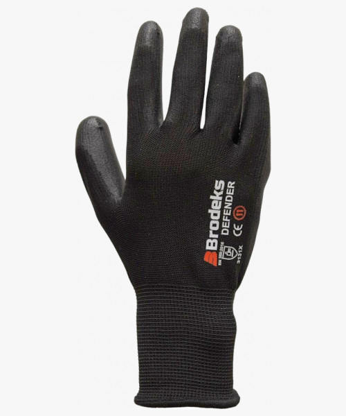 Перчатки рабочие Brodeks G-11, цвет чёрный, серый