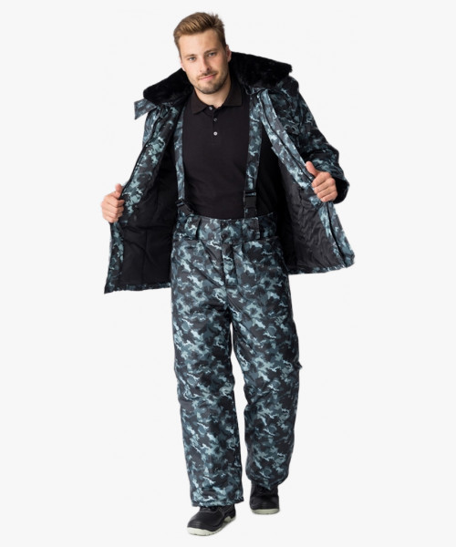 Куртка зимняя для Охранника КМФ, город