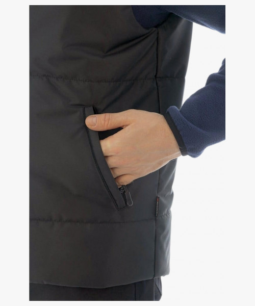 Жилет утеплённый Brodeks KW112, цвет чёрный