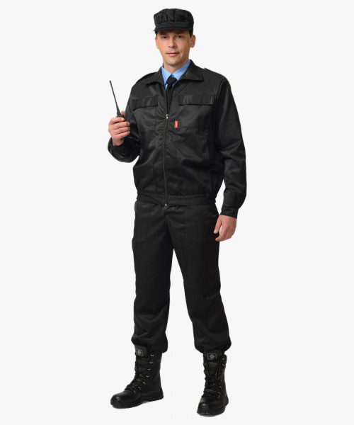 Костюм СИРИУС-БЛОКПОСТ/ВЫМПЕЛ куртка, брюки,  черный