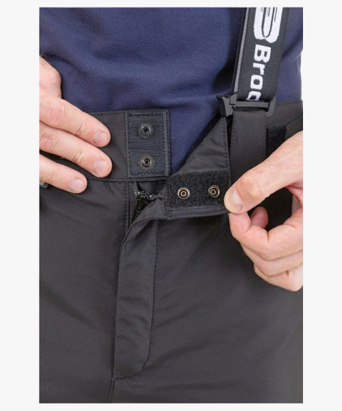 Брюки зимние мужские Brodeks KW306, цвет чёрный