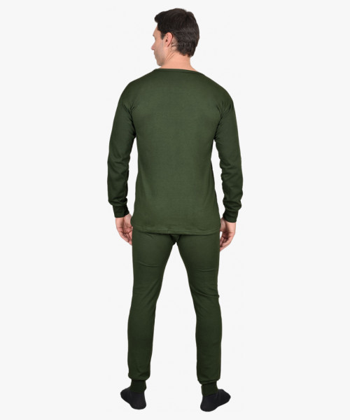 Бельё нательное трикотажное (лето) пл,180 гр/м2, оливковое,100% х/б (ЧЗ)