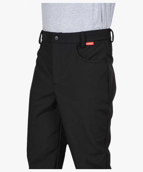 Брюки СИРИУС-АЗОВ черный софтшелл пл 350 г/кв.м