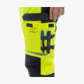 Брюки сигнальные Brodeks KS309, цвет жёлтый, чёрный