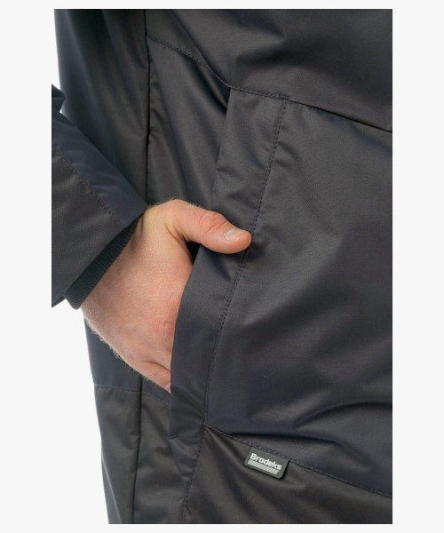 Куртка зимняя рабочая Brodeks KW 231, цвет синий, чёрный