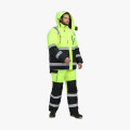 Костюм зимний сигнальный ProfLineSpecialist (тк.Оксфорд PU) брюки, желтый/черный